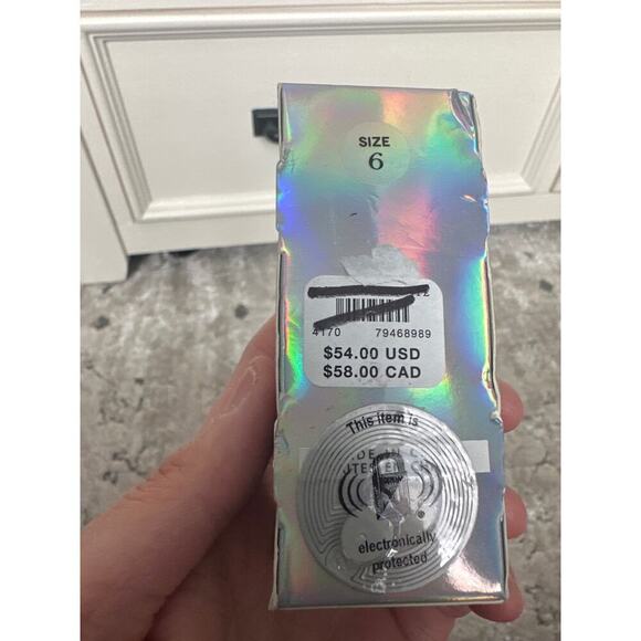 Anthropologie Set Of Three Stackable Monogram Rings Letter "P" New size 6 - Picture 4 of 4